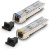  Extralink SFP 1.25G | SFP WDM Module | 1,25Gbps, 1310/1550nm, single mode, 3km, SC, DOM, pair, dedicated for HP/Aruba