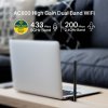 (kuva varten) TP-Link Archer T2U Plus | WiFi USB Adapter | AC600, Dual Band, 5dBi