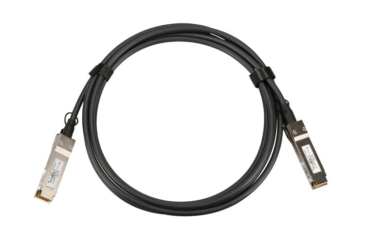 (kuva varten) Extralink QSFP+ DAC | QSFP+ Cable | DAC, 40Gbps, 1m, 30AWG - Sulje napsauttamalla kuva