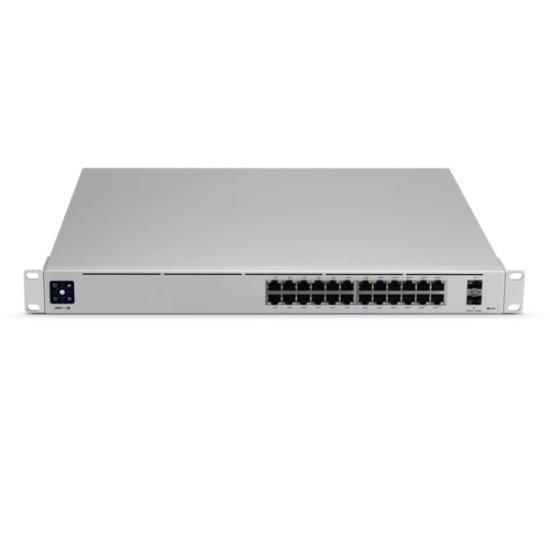 (kuva varten) Ubiquiti USW-PRO-24-POE | Switch | 16x RJ45 1000Mb/s PoE+, 8x RJ45 1000Mb/s PoE++, 2x SFP+ - Sulje napsauttamalla kuva