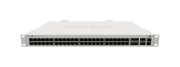 (kuva varten) MikroTik CRS354-48G-4S+2Q+RM | Switch | 48x RJ45 1000Mb/s, 4x SFP+, 2x QSFP - Sulje napsauttamalla kuva