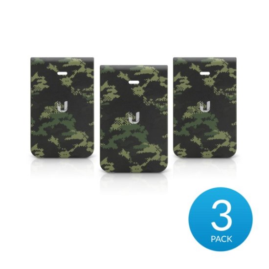 (image for) Ubiquiti IW-HD-CF-3 | Cover casing | for IW-HD In-Wall HD, camo (3 pack) - Click Image to Close