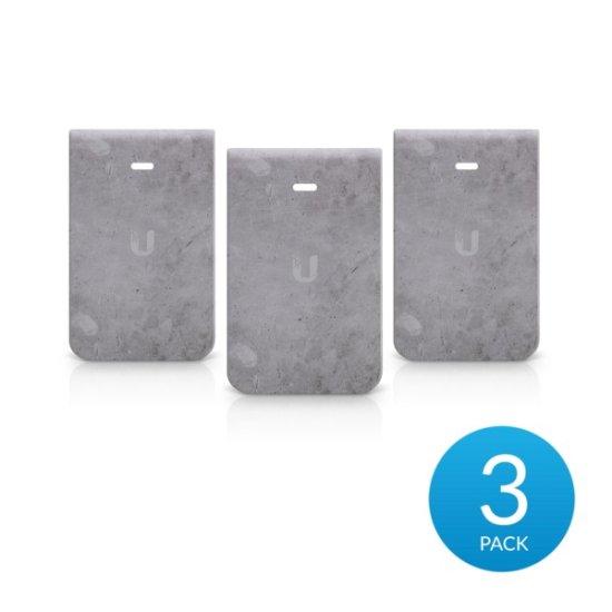 (kuva varten) Ubiquiti IW-HD-CT-3 | Cover casing | for IW-HD In-Wall HD, concrete (3 pack) - Sulje napsauttamalla kuva