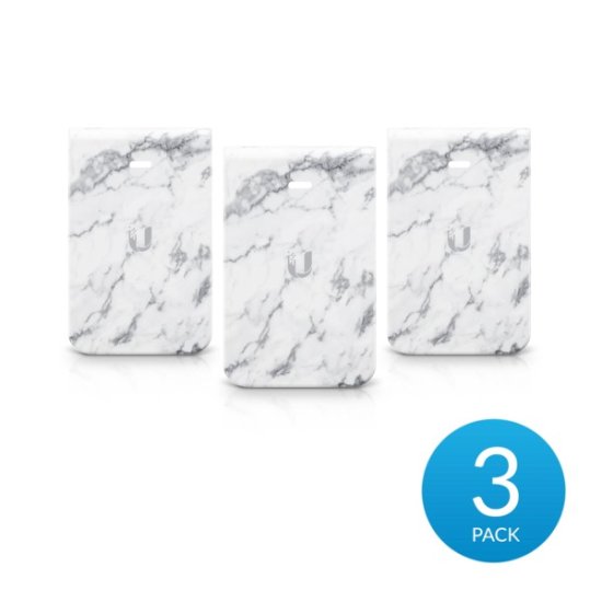 (kuva varten) Ubiquiti IW-HD-MB-3 | Cover casing | for IW-HD In-Wall HD, marble (3 pack) - Sulje napsauttamalla kuva