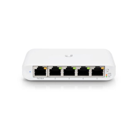 (kuva varten) Ubiquiti USW-Flex-Mini | Switch | UniFi, 5x RJ45 1000Mb/s, 1x PoE In