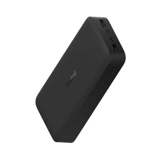 (kuva varten) Xiaomi 20000mAh Redmi 18W Fast Charge Power bank | Powerbank | 20000 mAh, Black - Sulje napsauttamalla kuva