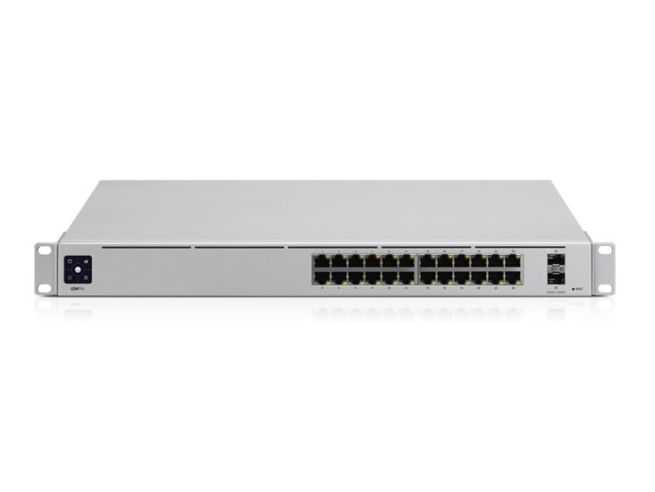 (image for) Ubiquiti USW-PRO-24 | Switch | UniFi GEN2, 24x RJ45 1000Mb/s, 2x SFP+ - Click Image to Close