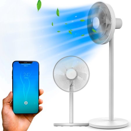 (kuva varten) Xiaomi Mi Smart Standing Fan 2 Lite | Standing Fan | White, JLLDS01XY
