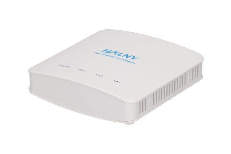 (kuva varten) HALNy HL-1GE | ONT | GPON ONT B+ SC/APC, 1x RJ45 1000Mb/s, Bridge (SFU) and Router/NAT (HGU) mode