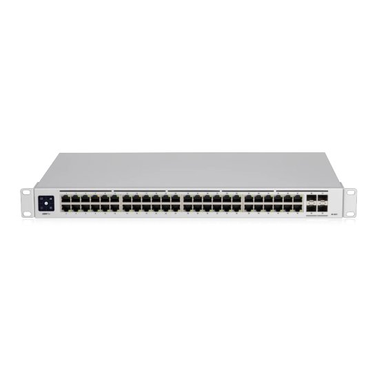 (kuva varten) Ubiquiti USW-PRO-48 | Switch | UniFi GEN2, 48x RJ45 1000Mb/s, 4x SFP+ - Sulje napsauttamalla kuva