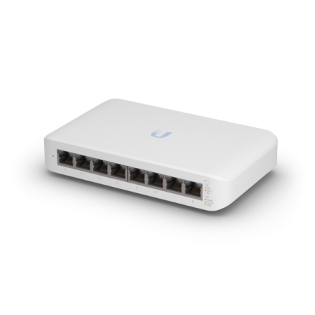 (kuva varten) Ubiquiti USW-LITE-8-POE | Switch | UniFi Gen2, 8x RJ45 1000Mb/s, 4x PoE+, 52W