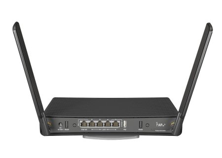 (kuva varten) MikroTik hAP ac3 RBD53iG-5HacD2HnD | WiFi Router | AC Dual Band, 5x RJ45 1000Mb/s, 1x PoE, 1x USB