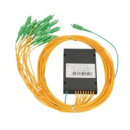 Extralink 1:16 PLC | Splitter | 2,0mm, 1,5m, G657A, ABS module, SC/APC