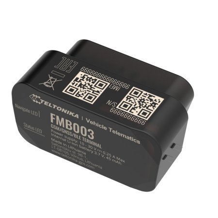 (kuva varten) Teltonika FMB003 | GPS Tracker | OBDII Port, GNSS, GSM, Bluetooth 4.0