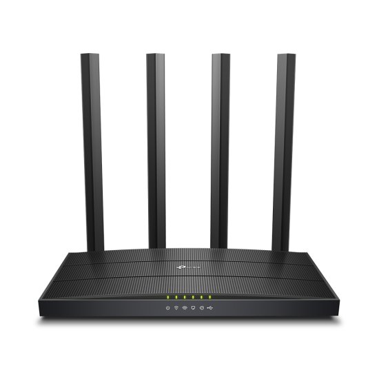 (kuva varten) TP-Link Archer C6U | WiFi Router | AC1200, MU-MIMO, Dual Band, 5x RJ45 1000Mb/s