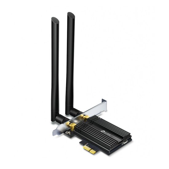 (kuva varten) TP-Link Archer TX50E | WiFi Network Card | PCI Express, AX3000, Dual Band, Bluetooth 5.0 - Sulje napsauttamalla kuva