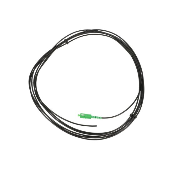 (image for) Extralink SC/APC Drop | Pigtail | Single mode, Simplex, G.657A2, 5m - Click Image to Close