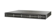 (kuva varten) Cisco SF500-48P-K9-G5 | Switch | 48x 100Mb/s PoE, 2x Combo (RJ45/SFP) + 2x SFP+, Managed