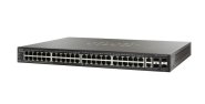 Cisco SF500-48P-K9-G5 | Switch | 48x 100Mb/s PoE, 2x Combo (RJ45/SFP) + 2x SFP+, Managed