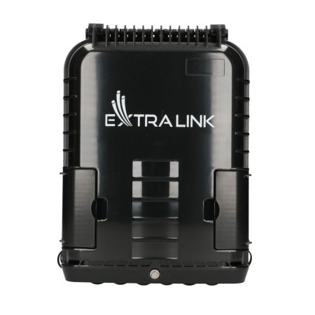 (image for) Extralink Jennifer | Fiber optic terminal box | 16 core, black, with connector