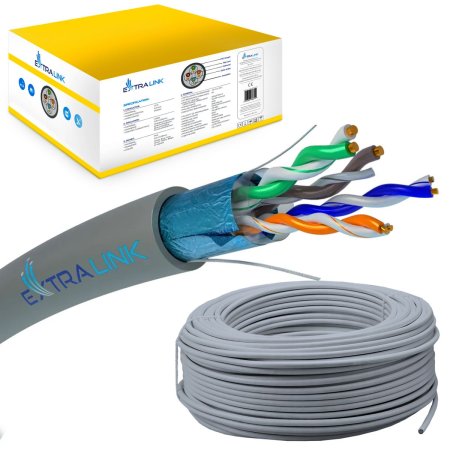 (image for) Extralink CAT5E FTP (F/UTP) Indoor | Twisted pair | 305M