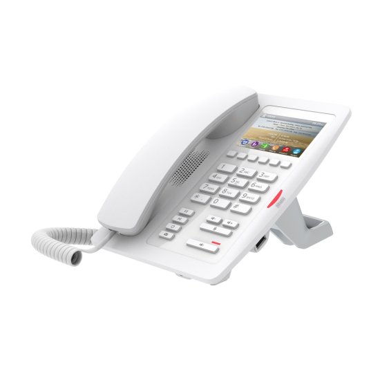 (kuva varten) Fanvil H5 White | VoIP Phone | HD Audio, RJ45 100Mb/s PoE, LCD screen, desktop - Sulje napsauttamalla kuva