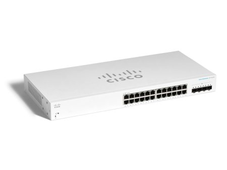 (kuva varten) Cisco CBS220-24T-4G | Switch | 24x RJ45 1000Mb/s, 4x SFP, Desktop, Rack