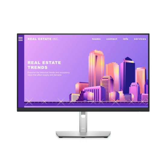 (kuva varten) Dell 27" P2722H | Monitor | IPS, Full HD, 1x HDMI, 1x DP, 1x VGA, 2x USB - Sulje napsauttamalla kuva