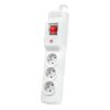 (image for) Armac Multi M3 | Power strip | anti-surge system, 3 sockets, 5m cable, gray