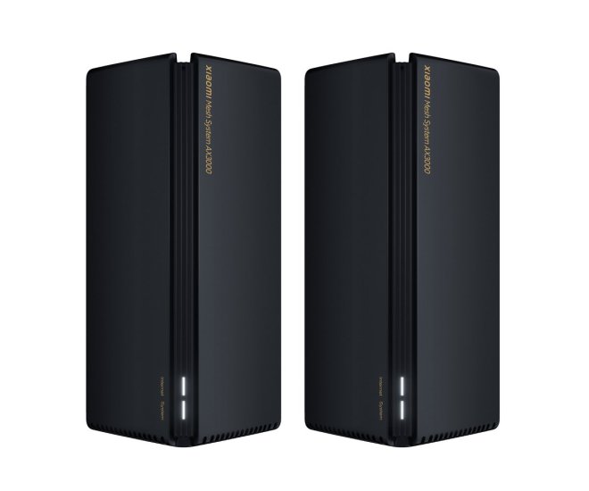 (kuva varten) Xiaomi Mesh System AX3000 2-Pack | Wi-Fi Router | AX3000 WiFi6, Dual Band, 4x RJ45 1000Mb/s