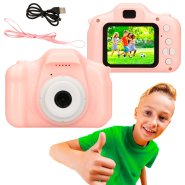 (image for) Extralink Kids Camera H20 Pink | Camera | 1080P 30fps, 2.0" screen