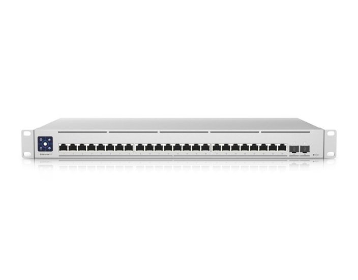 (kuva varten) Ubiquiti USW-EnterpriseXG-24 | Switch | 24x RJ45 10Gb/s, 2x SFP28 - Sulje napsauttamalla kuva