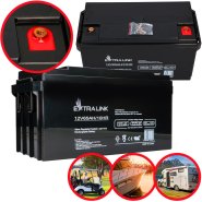 Extralink AGM 12V 65Ah | Accumulator | maintenance free