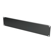 (image for) Extralink 2U 19" | Front Blank Panel | Black