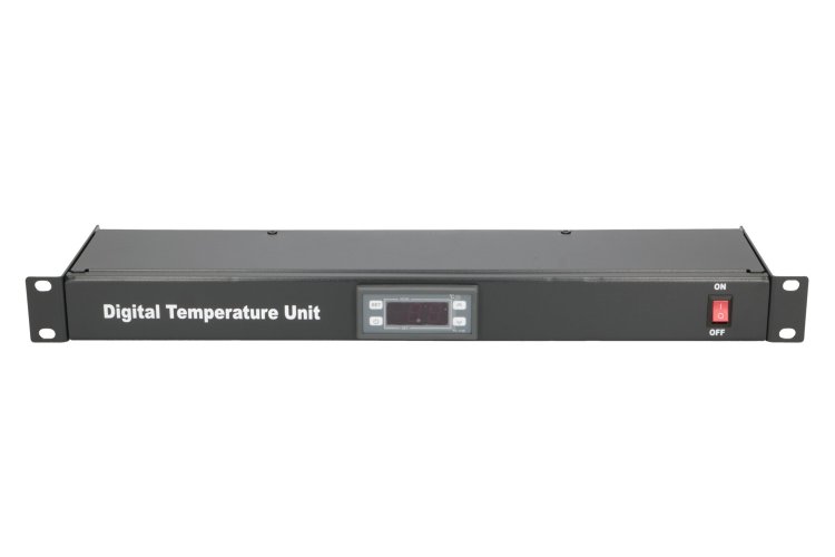 (kuva varten) Extralink 19" | Thermostat unit | for rack cabinets - Sulje napsauttamalla kuva