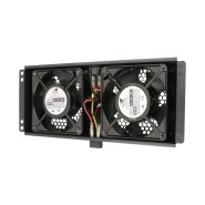 (kuva varten) Extralink | Cooling unit | 2 fans, with cable for thermostat