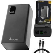 Extralink EPB-069 30000mAh Black | Powerbank | Power bank, Fast Charging, USB-C