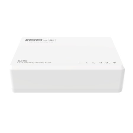 (kuva varten) Totolink S505-V5 | Switch | 5x RJ45 100Mb/s, Desktop