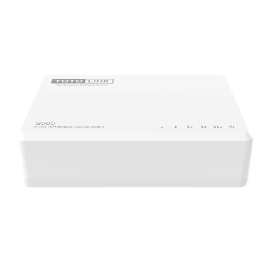 (kuva varten) Totolink S505-V5 | Switch | 5x RJ45 100Mb/s, Desktop - Sulje napsauttamalla kuva