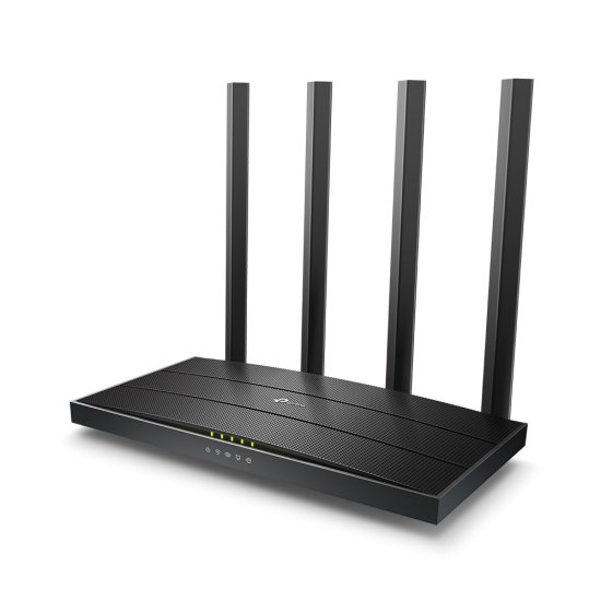 (kuva varten) TP-Link Archer C6 | WiFi Router | AC1200, MU-MIMO, Dual Band, 5x RJ45 1000Mb/s - Sulje napsauttamalla kuva