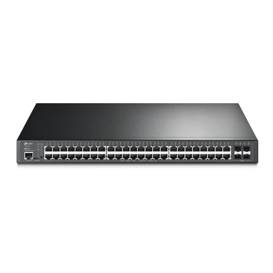 (kuva varten) TP-Link TL-SG3452P | Switch | JetStream, 48x RJ45 1000Mb/s PoE+, 4x SFP, L2+, Managed - Sulje napsauttamalla kuva