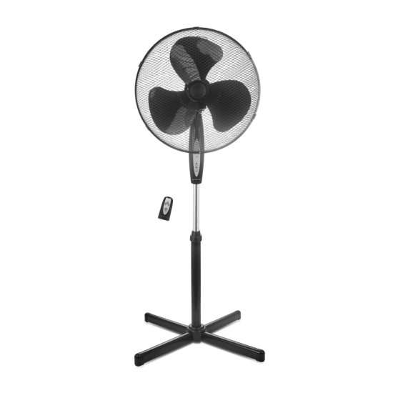 (kuva varten) EMERIO FN-122397.1 STANDING FAN 40CM, 3 BLADES, 3 SPEED SETTINGS, BLACK - Sulje napsauttamalla kuva