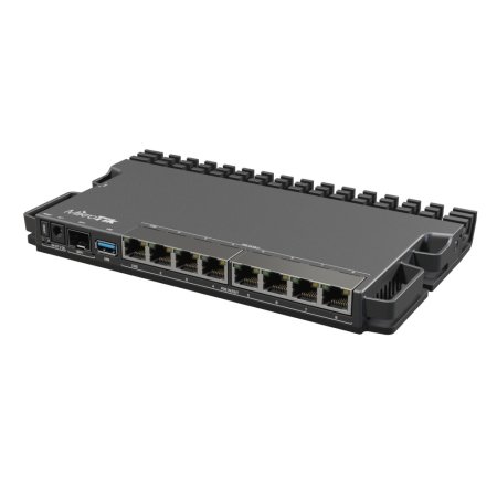 (image for) MikroTik RB5009UPr+S+IN | Router | 7x RJ45 1000Mb/s PoE, 1x RJ45 2.5Gb/s PoE, 1x SFP+, 1x USB 3.0