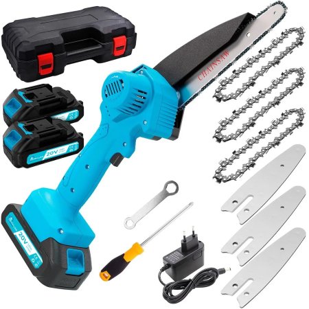 (kuva varten) Extralink TM-107 | Mini electric chainsaw | 6 inch, 1.5 Ah battery