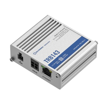 (kuva varten) Teltonika TRB143 | IoT Gateway | LTE Cat 4, 3G, 2G, M-Bus, RMS