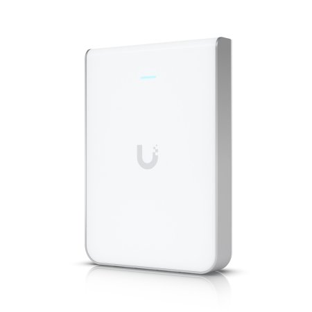 (kuva varten) Ubiquiti U6-IW | Access point | UniFi6 In-Wall, WiFi 6 Dual Band, 1x GbE PoE In, 4x GbE PoE Out