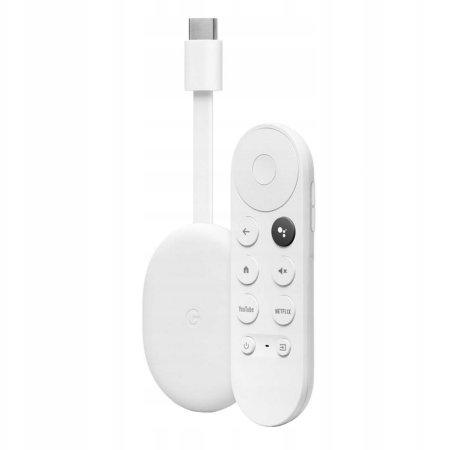 (kuva varten) GOOGLE CHROMECAST 4.0 HD GOOGLE TV WIFI WHITE