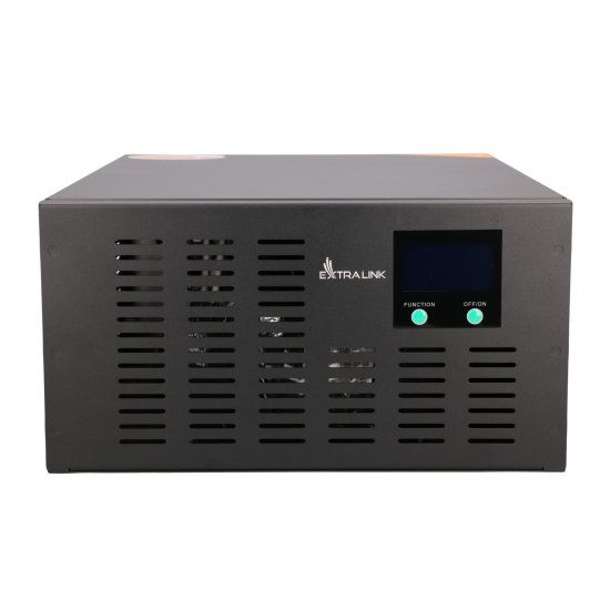 (kuva varten) Extralink Piorun 3000VA/2100W | Power inverter | pure sine wave, battery voltage 24VDC - Sulje napsauttamalla kuva