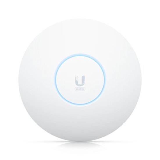 (kuva varten) Ubiquiti U6-Enterprise | Access point | UniFi 6, WiFi 6E, MU-MIMO, 1x RJ45 2.5Gb/s PoE+ - Sulje napsauttamalla kuva