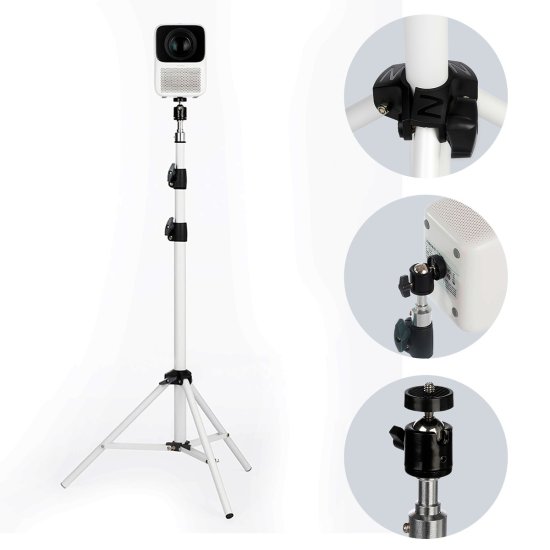 (image for) Wanbo Floor Stand | for Wanbo projectors | 1.7m, rotatable - Click Image to Close